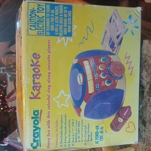 Vintage 2000 Crayola Karaoke
